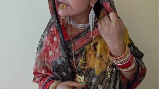 Desi Bhabhi’s Wedding Night: Deep Throat and Rough Bridal Fucking with Hindi Dirty Talk