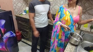 Desi Bhabhi Gets Ravaged by Her Devar for the First Time on the Kitchen Counter