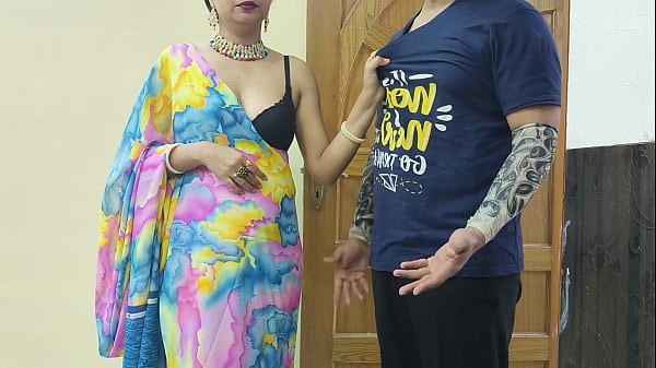 Busty Indian Stepmom Helps Step-Son Quit Smoking with Intimate Pleasures