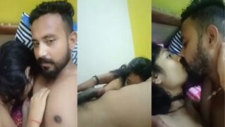 Hunk gets hot and heavy with his adorable girlfriend