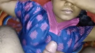 Marathi cock sucking, cum filling the mouth deep.