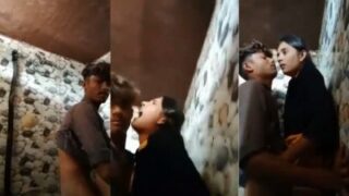Screaming in ecstasy as he pounds her tight cunt deep and rough