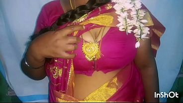 Busty Tamil housewife gets wild village fuck