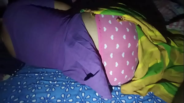 Curvy Desi Bhabi’s Plump Rear Strained in Tight Salwar