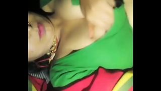 Desi Auntie’s Big Tits on Display