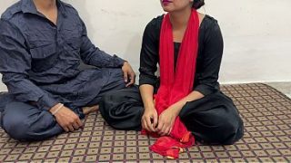 Desi wife gets passed around to a baba, moaning in Hindi