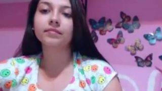 Check out this hot Indian porn star flashing her tits and fingering herself