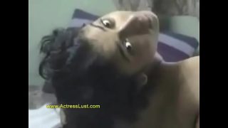 Indian babe gets fucked by her man in a hotel room