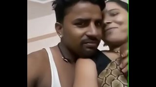 Pressing that thick desi aunty with her huge tits