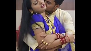 Bhabhi and Devar locked in a hot, wet kiss, tongues tangled, no shame