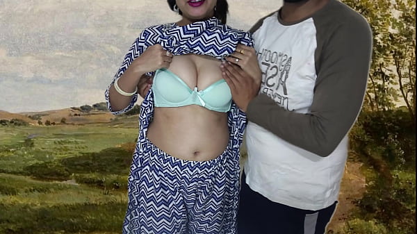 Milky tits, my Indian ex-girlfriend gets rammed hard by her big dick boyfriend—hot Desi saarabhabhi moaning in Hindi audio, xxx HD outdoor fucking.