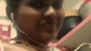 Watch a desi chick flash her tits on video chat