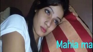Watch a trashy chick film a young couple going at it like wild animals