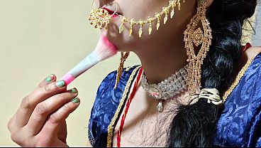 First night desi Indian couple fucking raw, romantic sex with dirty Hindi talk, leaked MMS